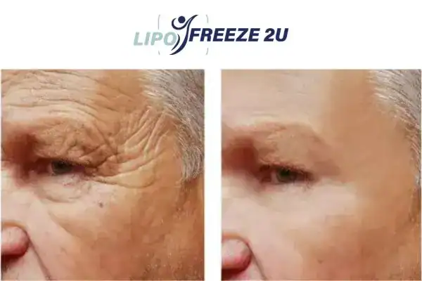 Mens before and after Morpheus 8 Hertfordshire results.