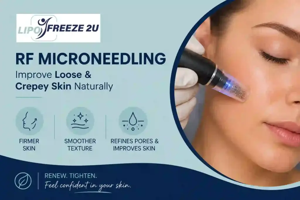 Can RF Microneedling Help Improve Loose and Crepey Skin Hertfordshire?